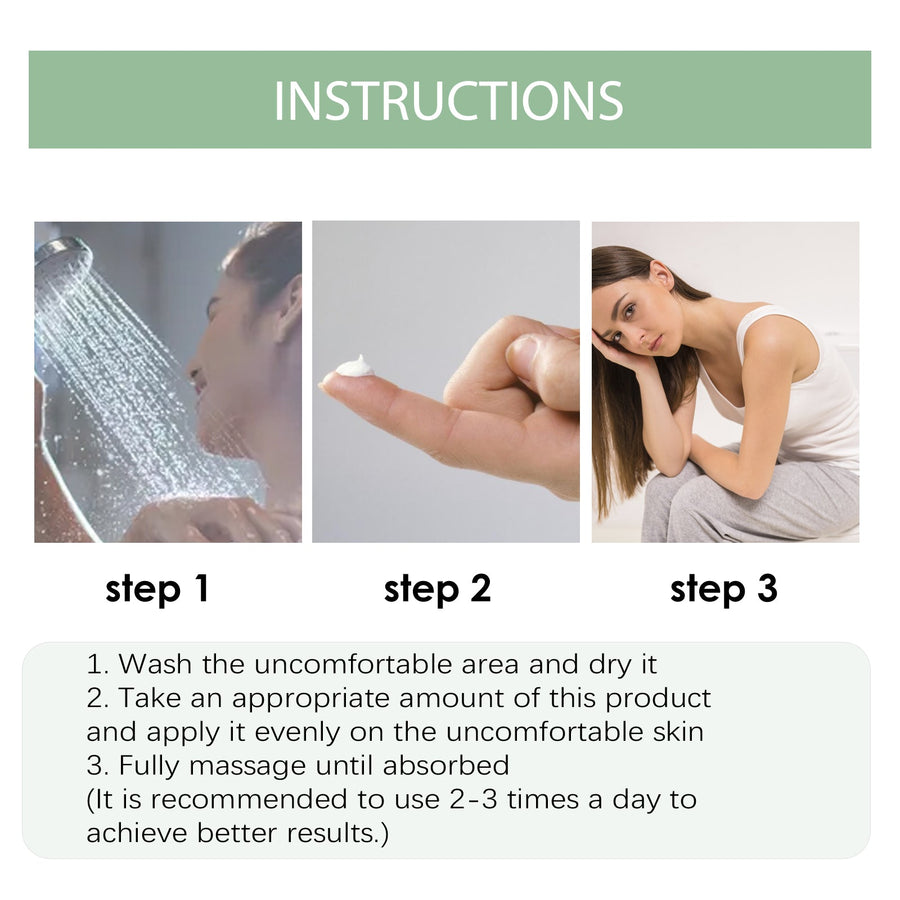 Hemorrhoid Soothing Cream — Natural Relief for Sensitive Skin