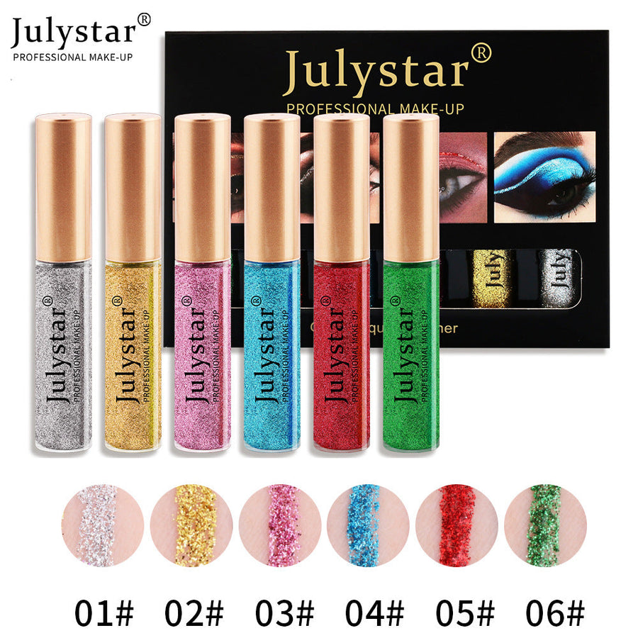 Glitter Liquid Eyeliner Set for Colorful Eye Looks