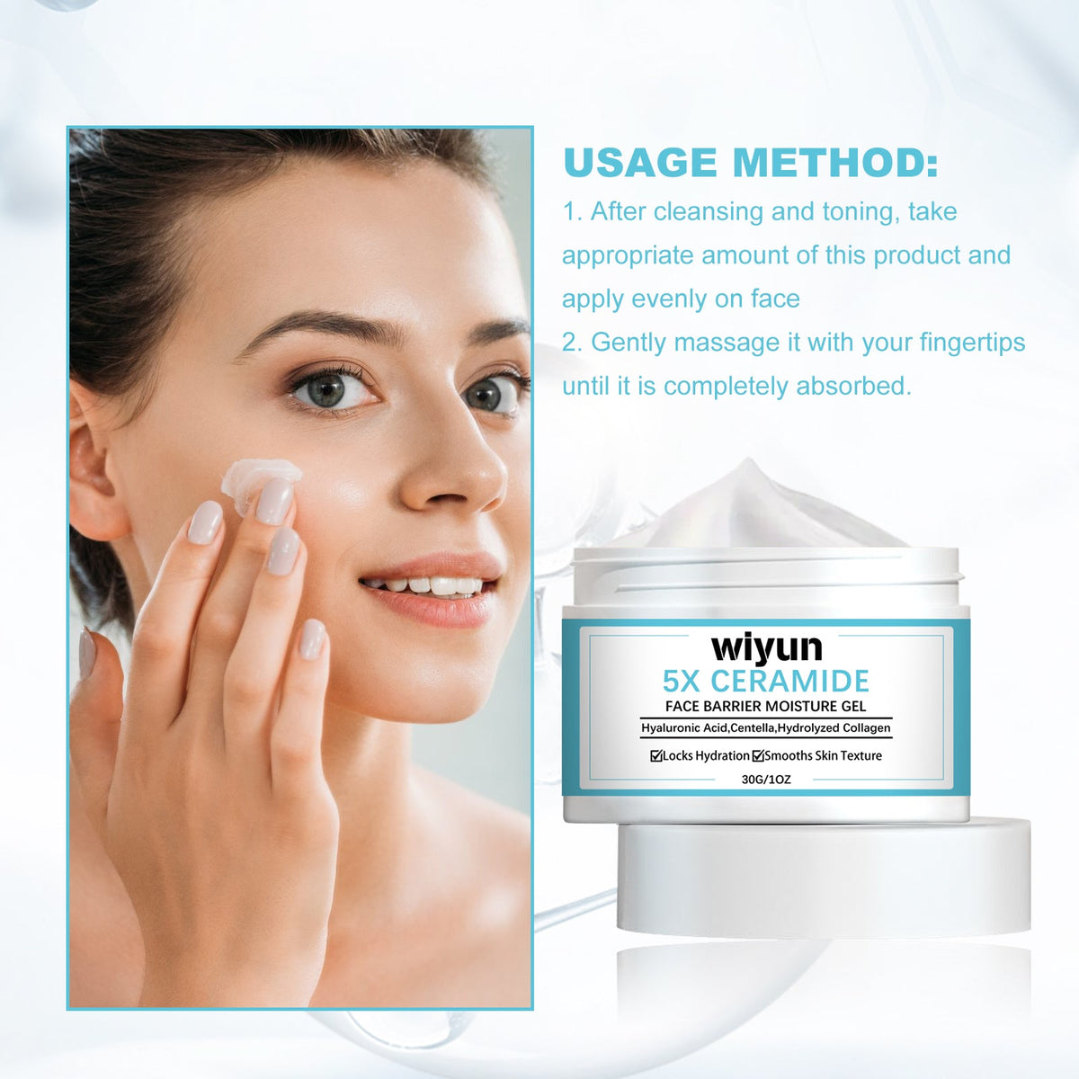 5X Ceramide Barrier Gel for Dry, Aging Skin Relief