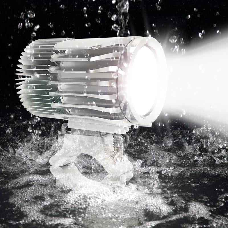 Motorcycle LED Headlight Spotlight — 2,700 Lumens