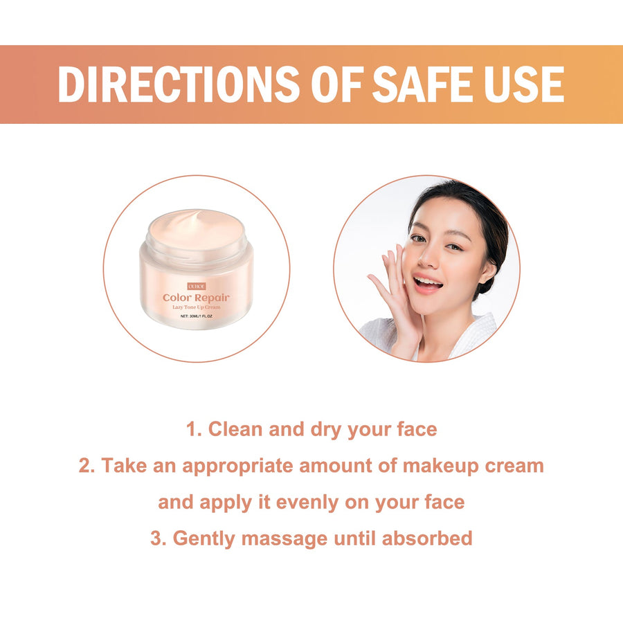 Color Repair Tone Up Cream - Instant Brightening Glow