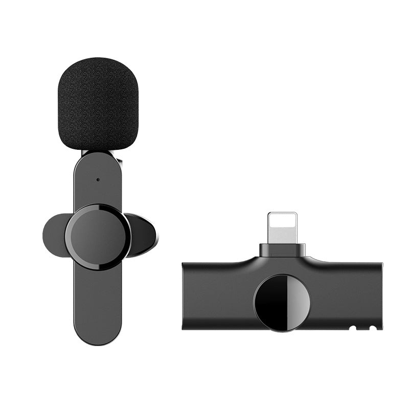 Wireless Lavalier Mic for Phone — 120m Range, Dual