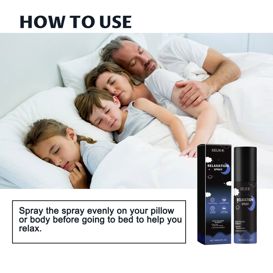 Natural Sleep Spray for Anxiety & Insomnia — Deep Relaxation