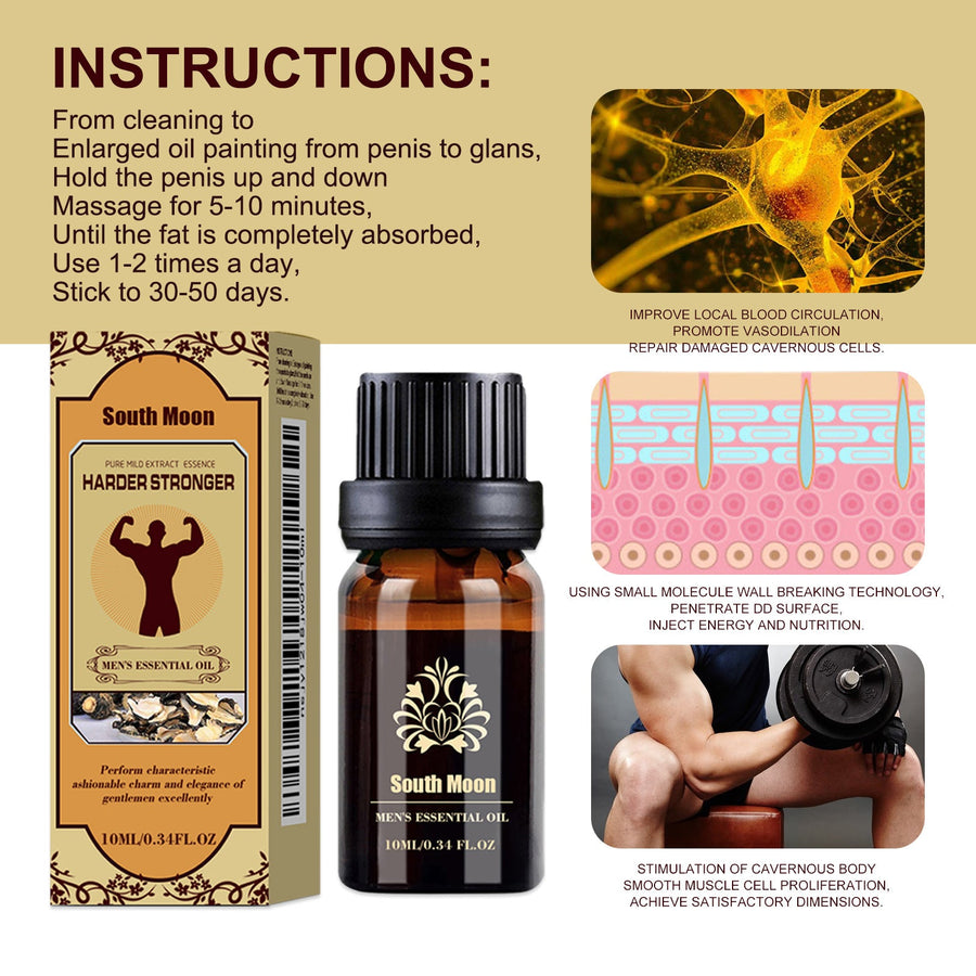 Men’s Essential Oil — Enhanced Vitality & Performance Support