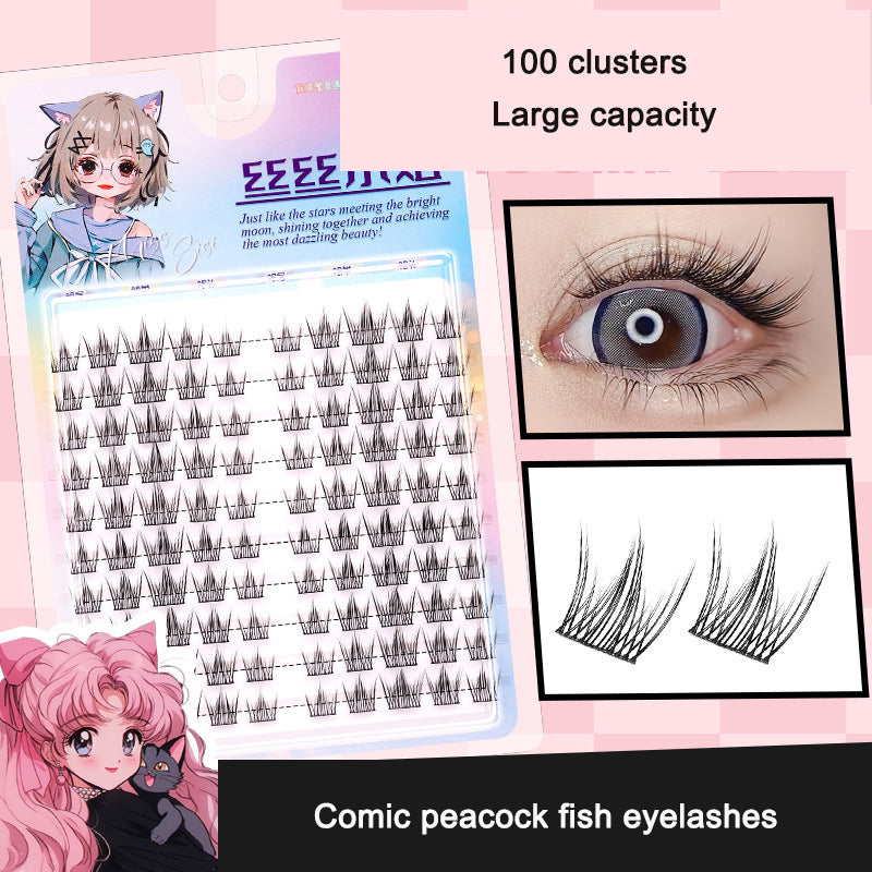 Segmented False Eyelashes for Custom Natural Volume