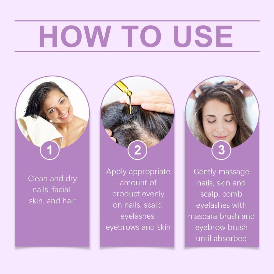 Black Castor Oil for Hair, Brows, Lashes & Skin Care