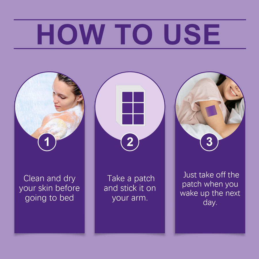 Lavender Scented Sleep Patches — Gentle Aromatherapy