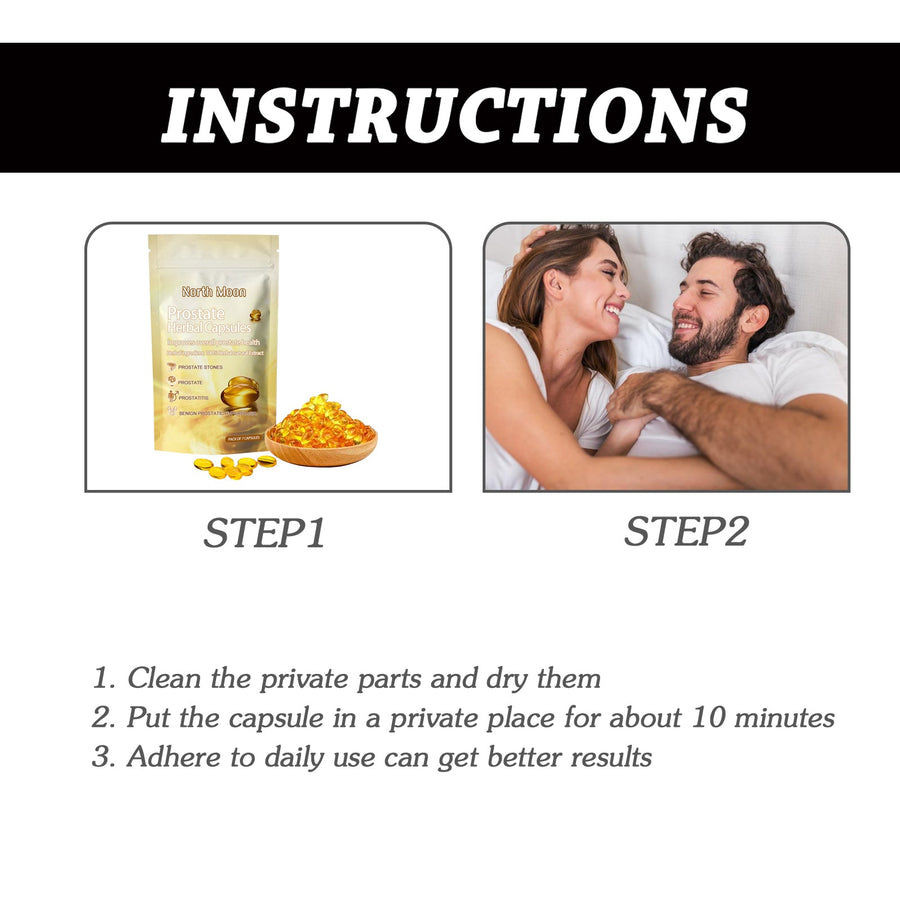 Prostate Herbal Capsules — Natural Prostate Health & Comfort