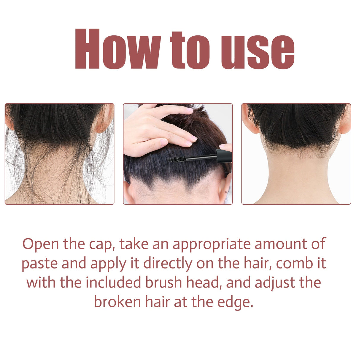 Hair Styling Stick for Smooth, Frizz-Free Flyaways