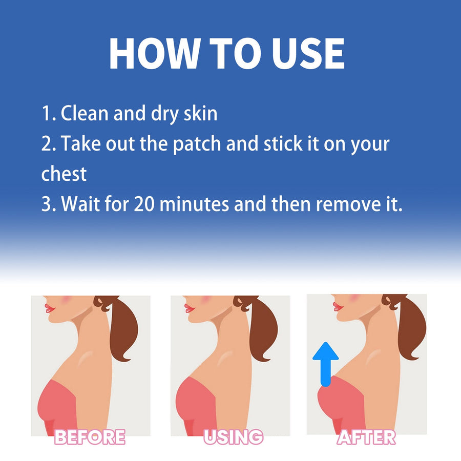 Silicone Chest Patches for Firmer, Plumper Skin