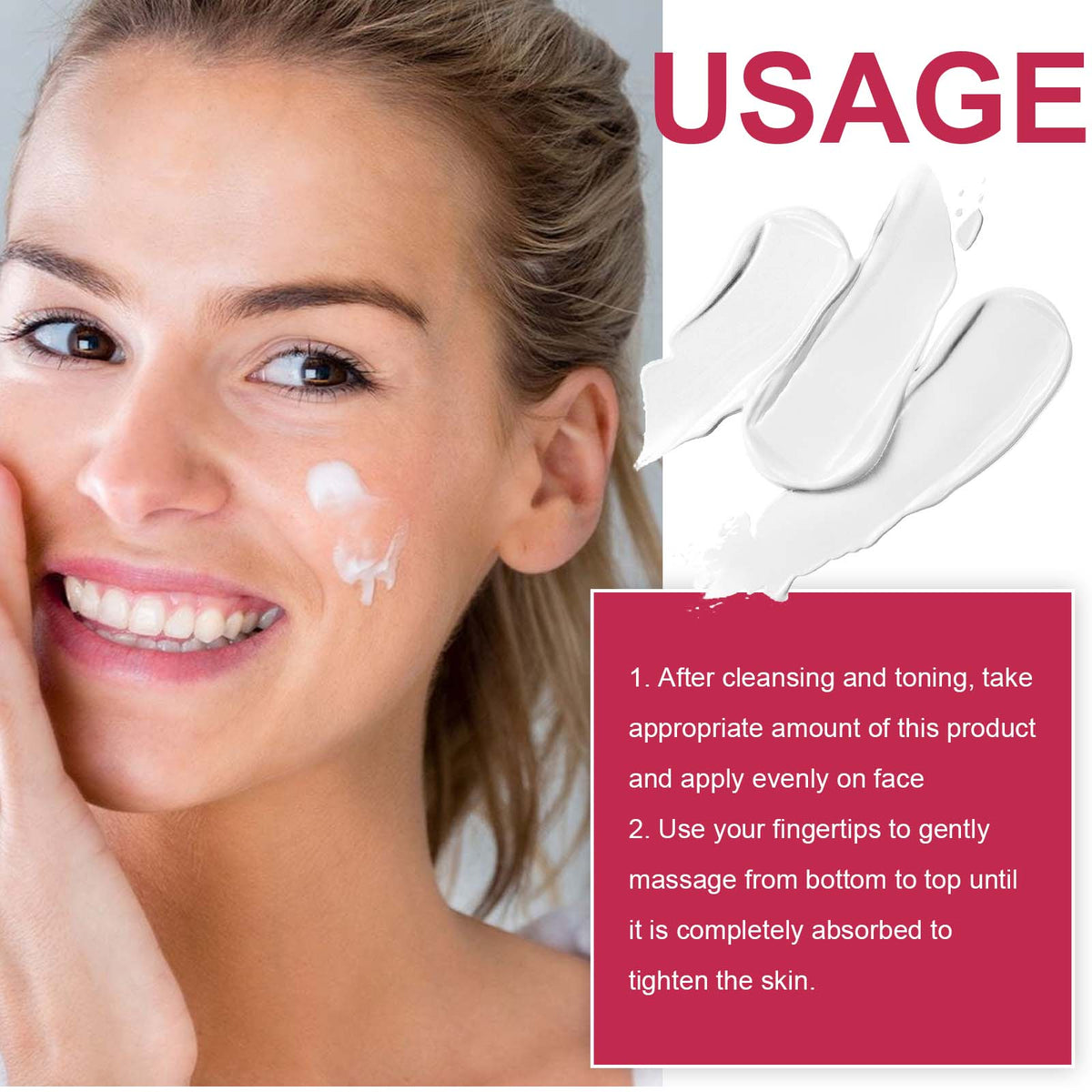 Face-Lift Cream for Sagging Skin & Deep Wrinkles