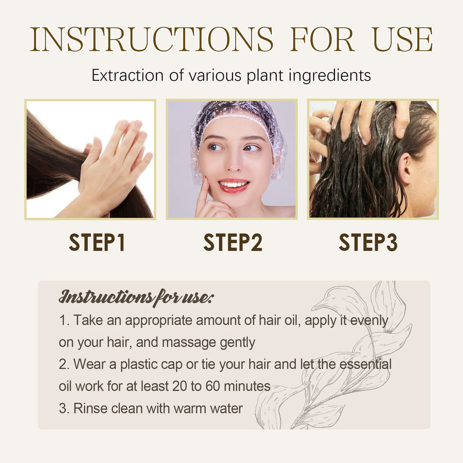 Batana Hair Treatment Oil for Dry, Frizzy, Damaged Hair