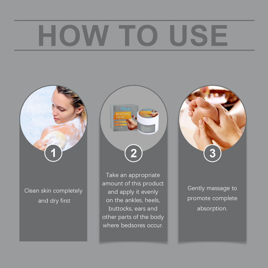 Diabetic Bedsore Cream — Herbal Antibacterial Healing