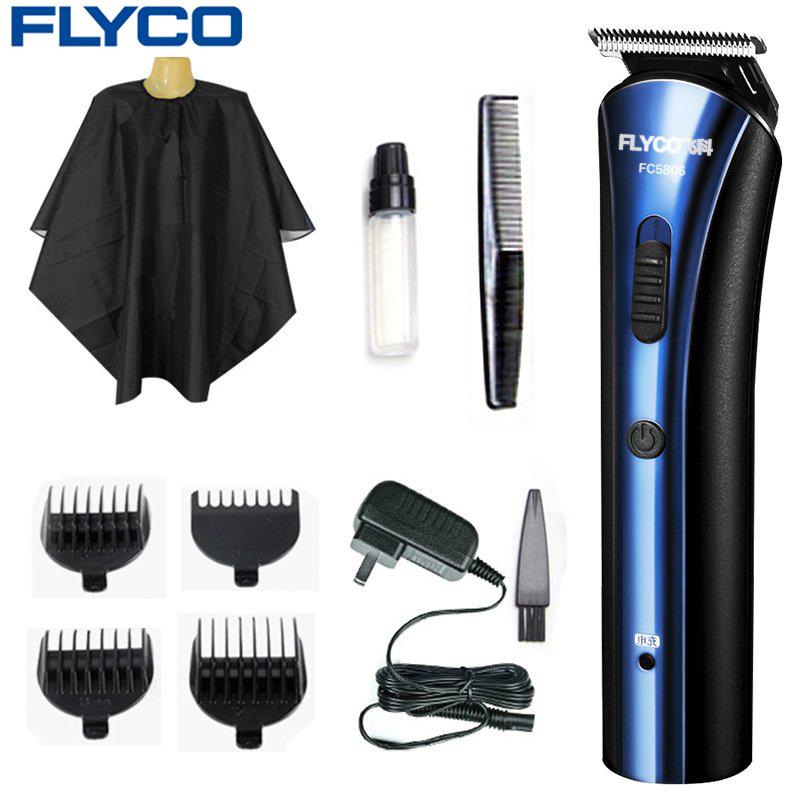 Rechargeable Hair Clipper — 4 Guide Combs, Universal Voltage