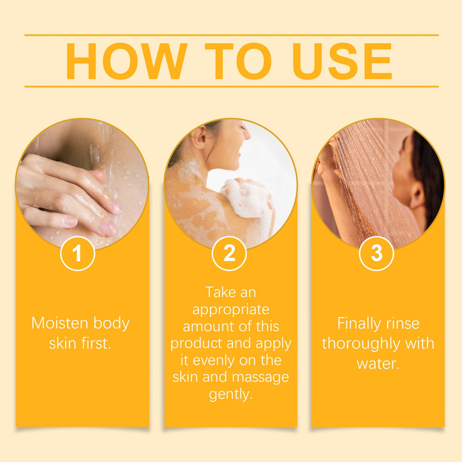 Sulfur Body Wash for Acne, Mites & Clear Smooth Skin