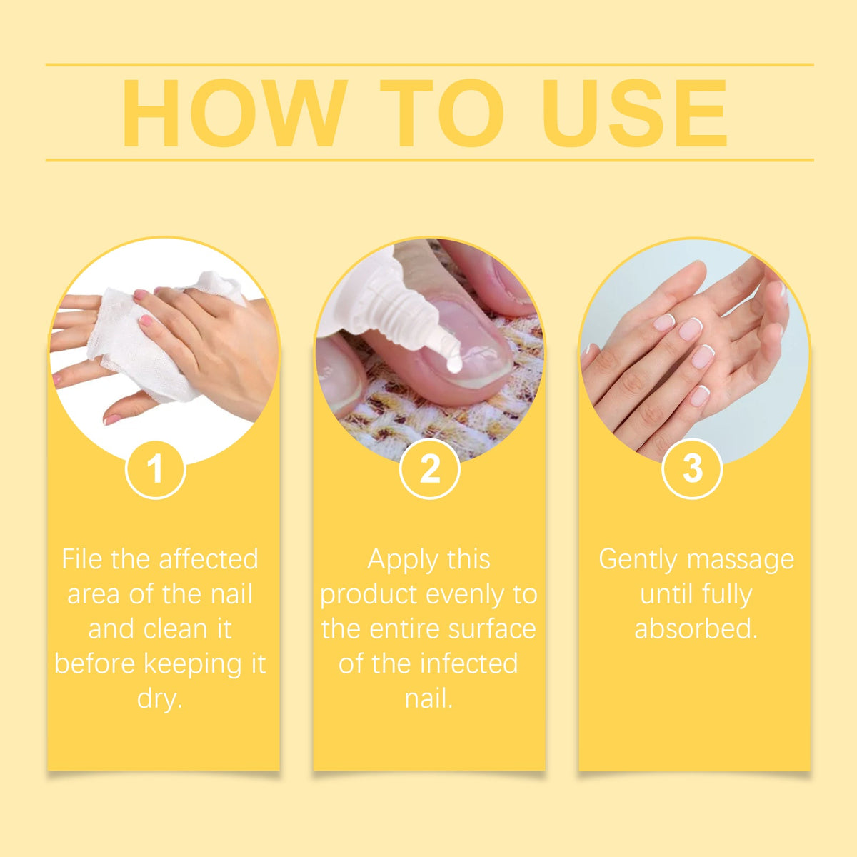 Bee Venom Nail Essence for Discolored Brittle Nails