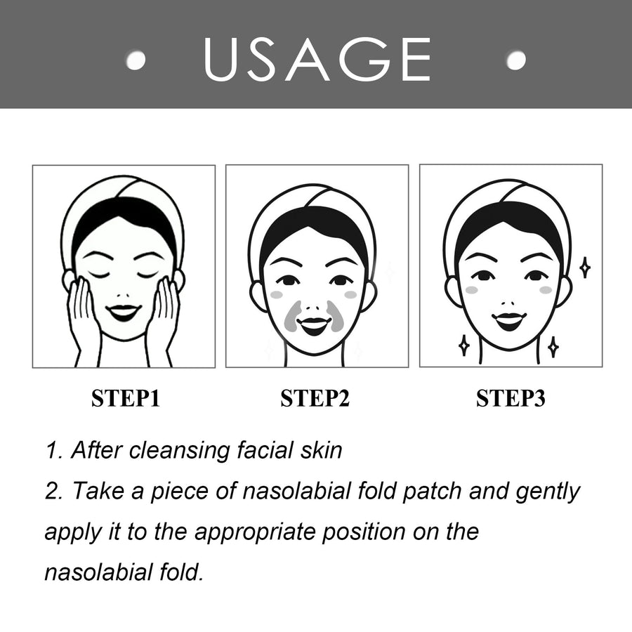 Nasolabial Fold Patches for Smoother Smile Lines Fast