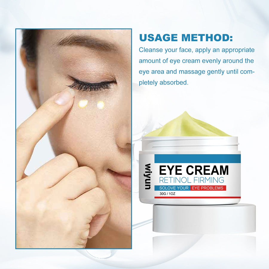 Retinol Eye Cream for Wrinkles, Dark Circles & Puffiness