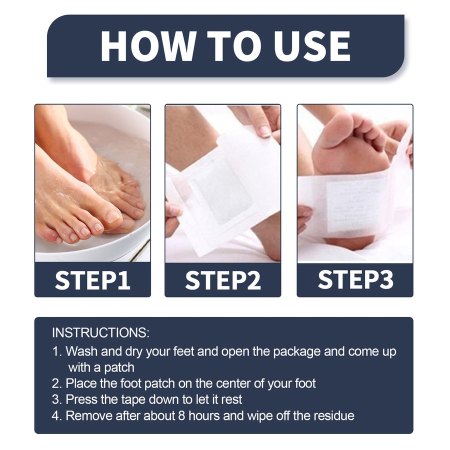 Ginger Foot Patches — Reduce Swelling & Boost Circulation