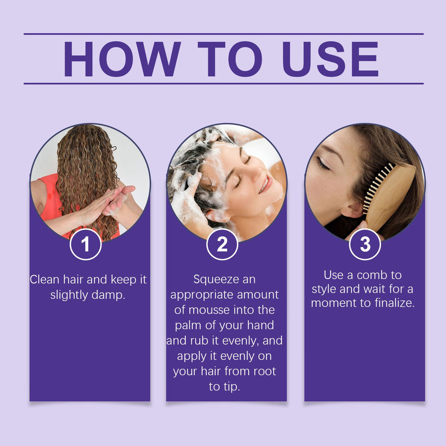 Curl Styling Mousse for Smooth, Defined, Shiny Curls