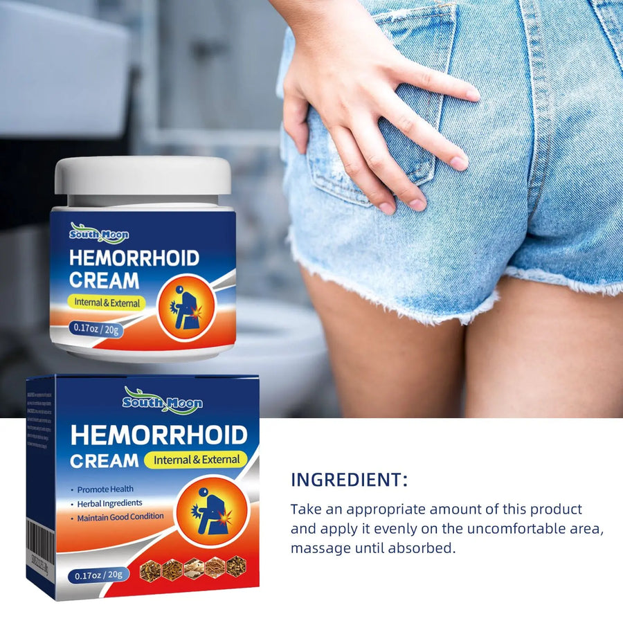 Hemorrhoid Cream — Fast Relief for Internal & External