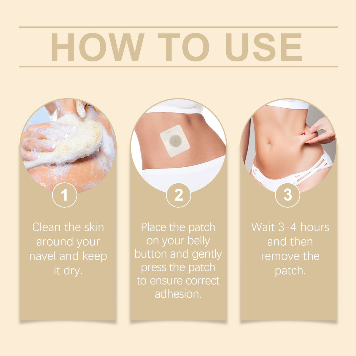 Bee Venom Firming Patches for Tummy Contouring