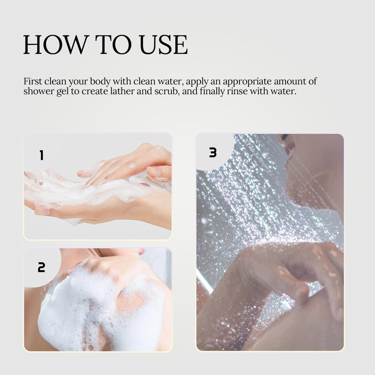 Niacinamide Body Wash for Smoother, Brighter Skin Tone