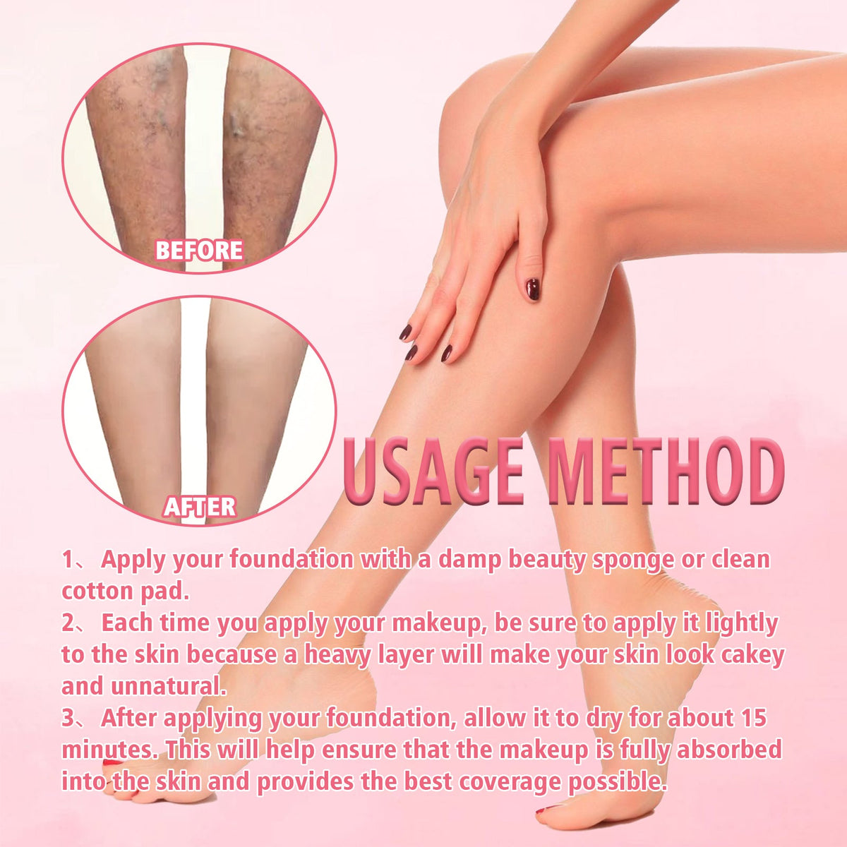 Body Makeup Foundation for Even, Smoother-Looking Skin