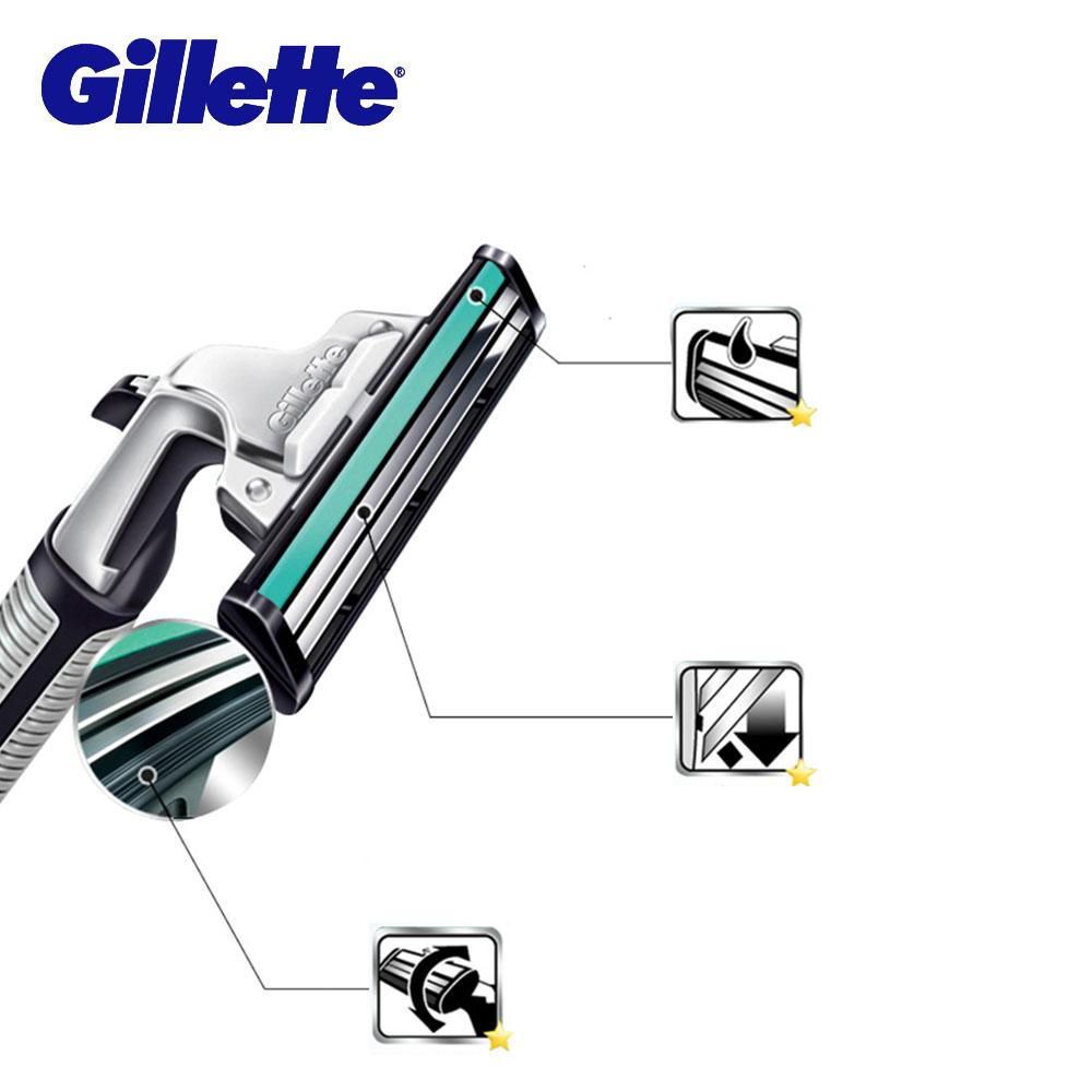 Gillette Vector Razor Blades — 3-Blade System
