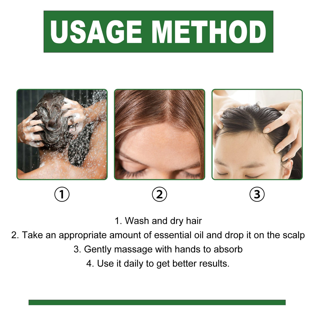 Rosemary Hair Oil for Dry, Damaged Hair and Split Ends