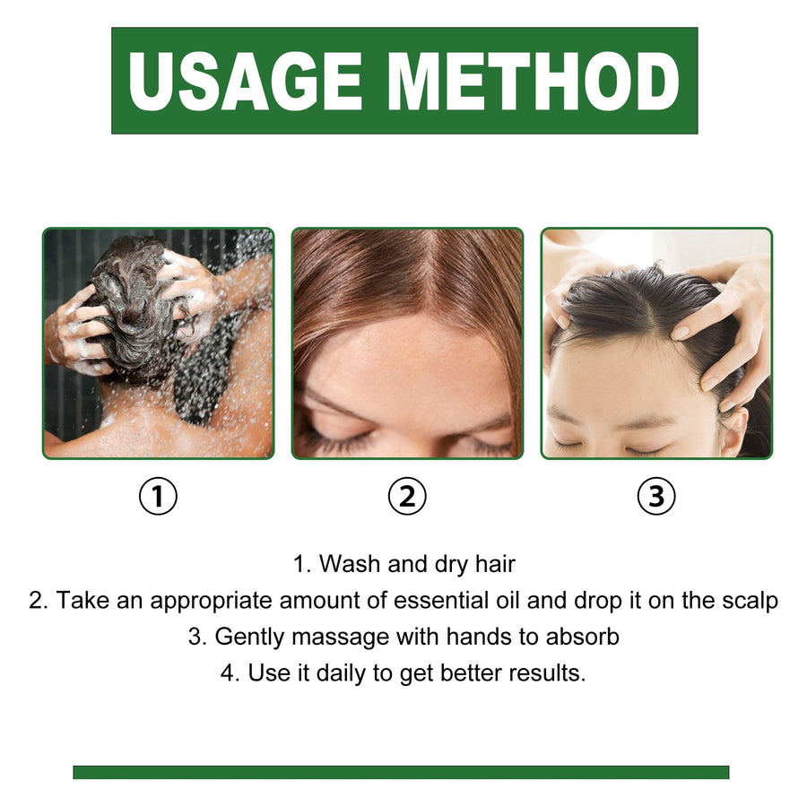 Rosemary Hair Oil for Dry, Damaged Hair and Split Ends