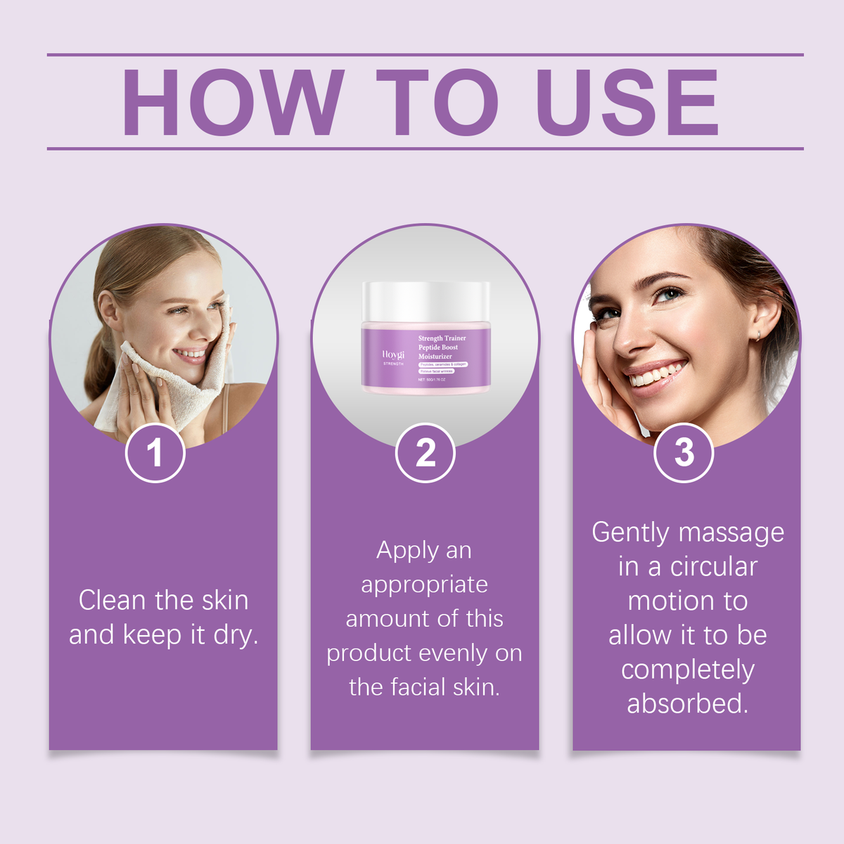 Peptide Firming Cream for Fine Lines & Elasticity