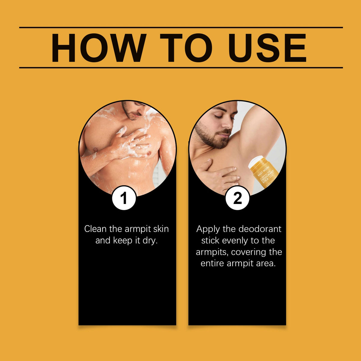 Aluminum-Free Deodorant Stick for Sensitive Underarm Skin
