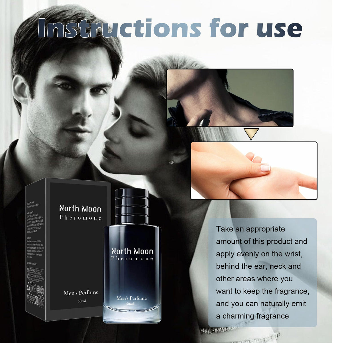 Men's Perfume Fresh Long-Lasting Fragrance for Dates