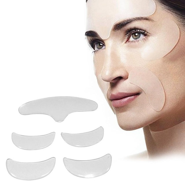 Silicone Forehead Patches for Smoother-Looking Lines