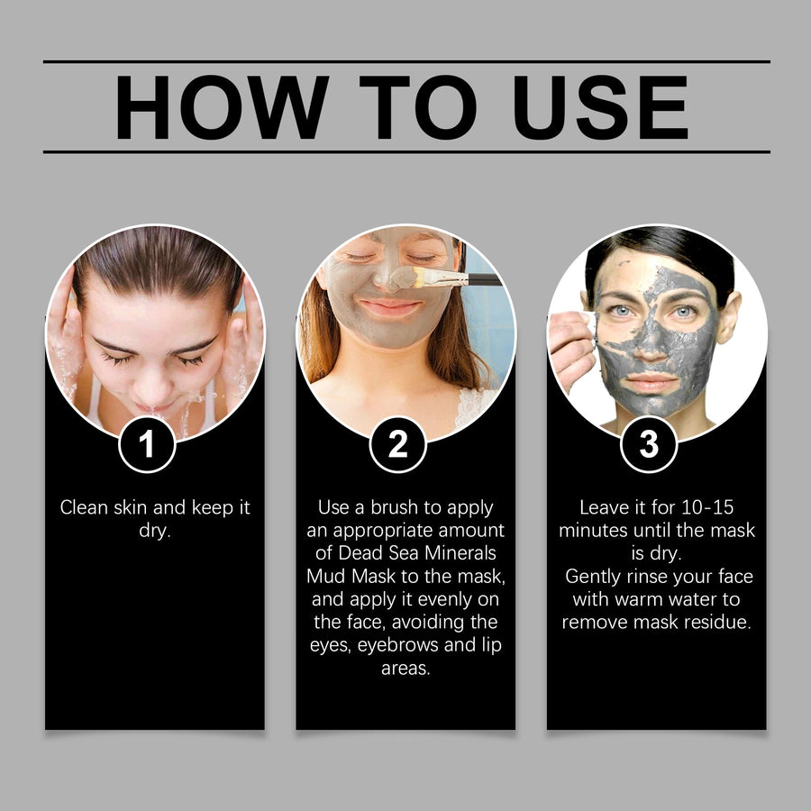 Dead Sea Mud Mask That Clears Pores Without Tightness
