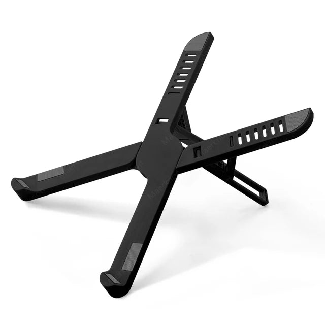 Laptop Stand — Ergonomic Height Adjustable Cooling Riser