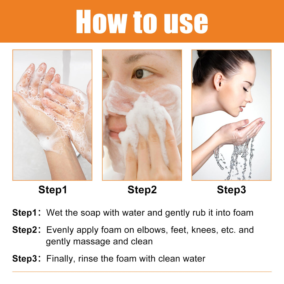 Vitamin C Whitening Soap — Clear Blemishes & Brighten Skin