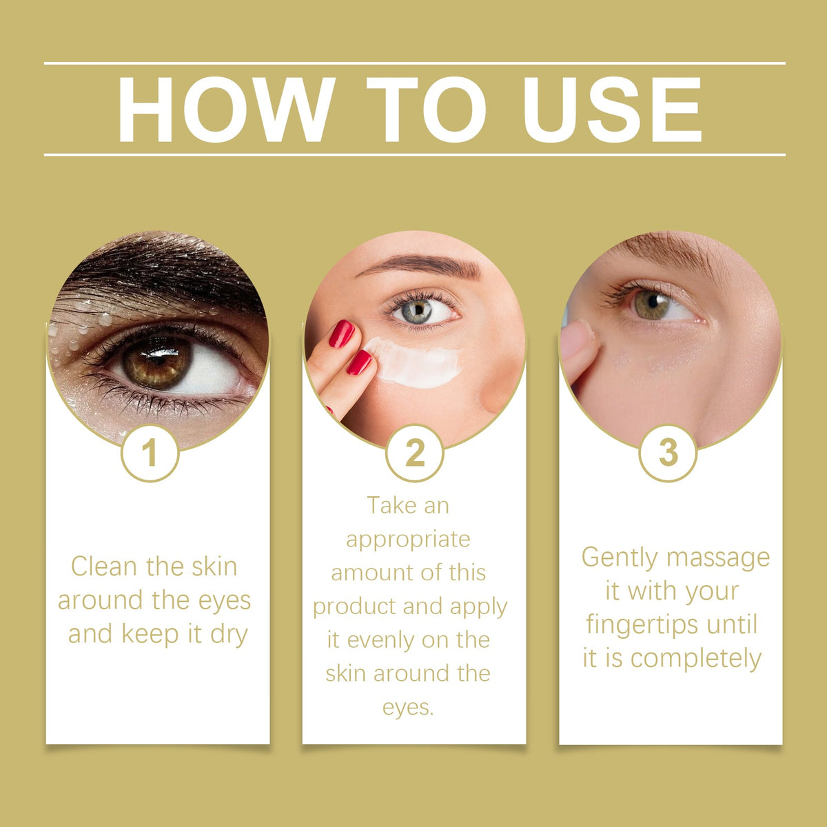 Bee Venom Eye Cream for Puffiness & Dark Circles