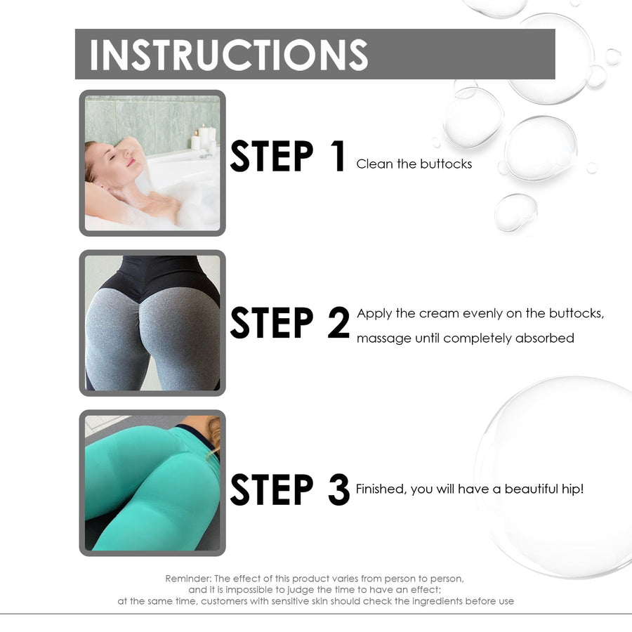 Hip Lift Cream – Natural Booty Enhancement & Firming Treatment