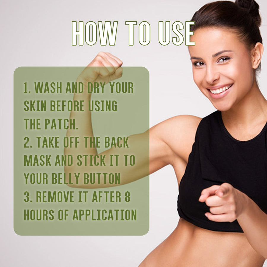 Wormwood Body Shaping Patch, Pull In Your Belly And Tighten