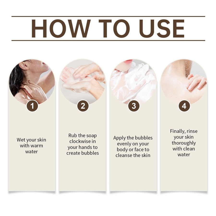 Cow Milk Soap Bar for Sensitive Face and Body Skin
