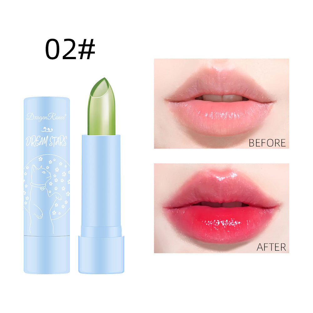 Color-Changing Aloe Jelly Lipstick | Glossy Moisture