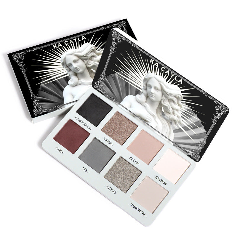 8-Color Eyeshadow Palette for Matte, Pearl & Glitter