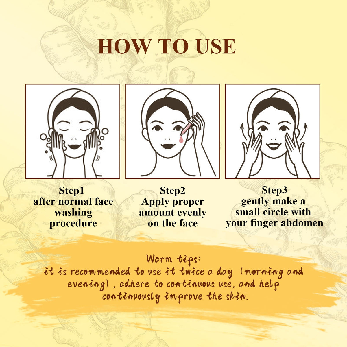 Turmeric Facial Essence for Dark Spots & Wrinkles