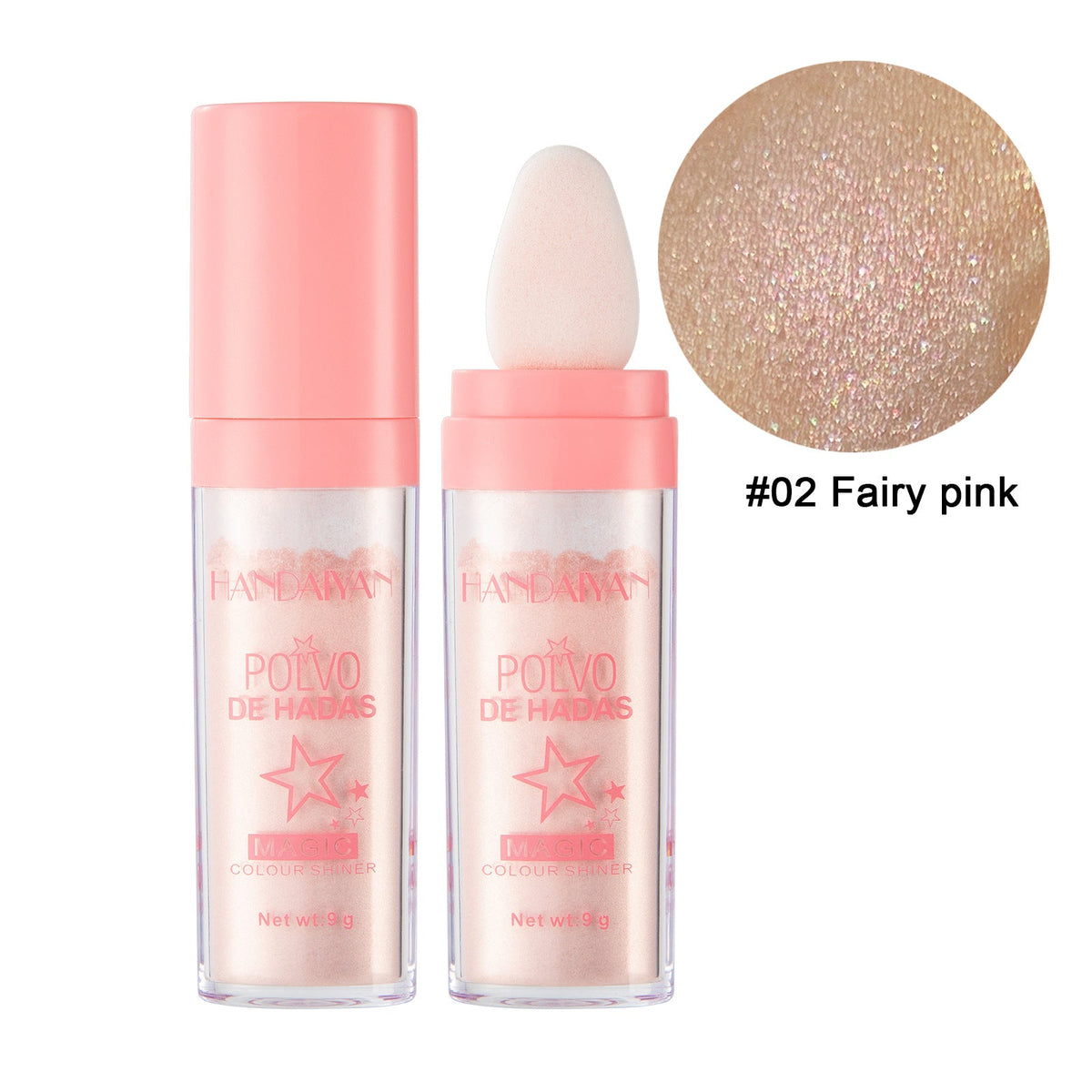 Portable Body Highlighter Powder for Luminous Shine