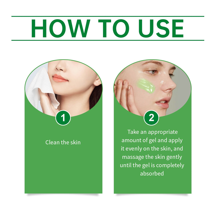 Aloe Vera Gel for Sensitive, Acne-Prone & Sun-Stressed Skin