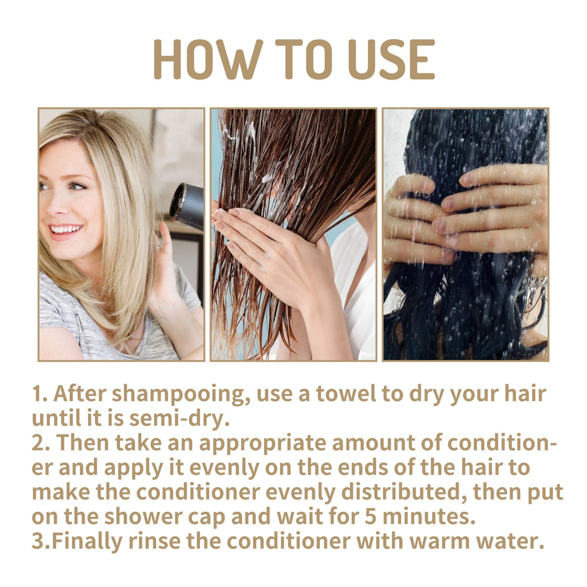 Deep Conditioner for Dry Hair Moisture & Smoothness