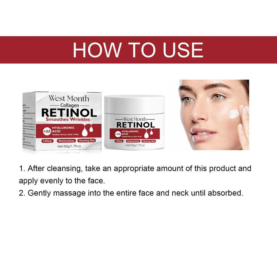Retinol Firming Cream for Fine Lines & Wrinkles