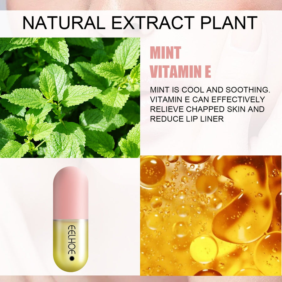 EELHOE Lip Plumping Capsule Duo, Day and Night Care